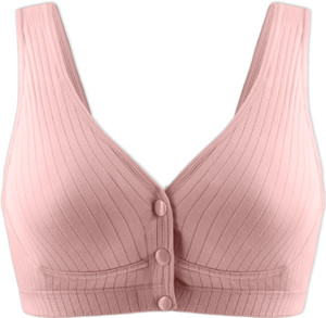 Bembika Exeptional Quality Material Baby Feeding Bra, Stylish Nursing Bra for Mother-L Women Maternity/Nursing Lightly Padded Bra
