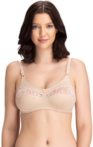 Groversons Paris Beauty Lace Bra Women Everyday Non Padded Bra