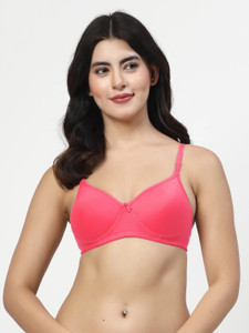 LILY maofcigam Women T-Shirt Heavily Padded Bra