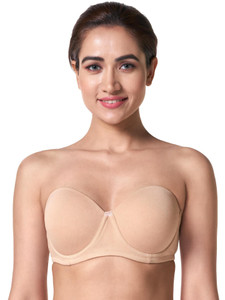 Blossom STRAPLESS BRA Women Balconette Lightly Padded Bra