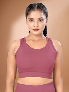 POOJARAN Women Sports Non Padded Bra