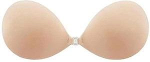 Cheekee Comfort & Support Strapless Push-Up Wire-Free Stick-On Invisible Bra Women Push-up Lightly Padded Bra