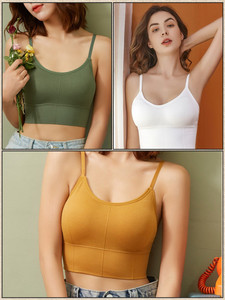 Havenhues Women T-Shirt Lightly Padded Bra