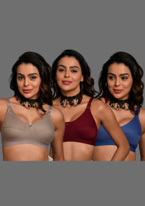 Bilqis ENGLISH_C_CUP Women Full Coverage Non Padded Bra