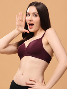 Floret Convertible Straps T-Shirt Bra Lightly Padded & Medium Coverage Women Bralette Lightly Padded Bra