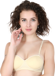 Fashcura Women's Lightly Padded Demi Cup Bra Women Push-up Lightly Padded Bra