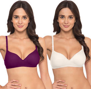 KOMLI Komli Heavily Padded Push-up Cotton Rich Bra Women Push-up Heavily Padded Bra