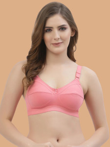 Floret Women full coverage bra soft cotton blend fabric Women Full Coverage Non Padded Bra