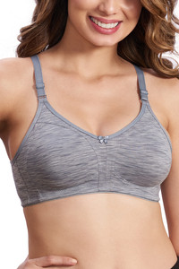Maroon Women T-Shirt Non Padded Bra