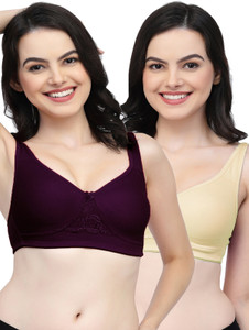COLLEGE GIRL CG1214 Double Layered Women T-Shirt Non Padded Bra