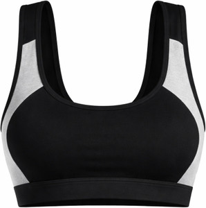Inner Comfort Cotton Fabric High Impact Wirefree Sports Bra for Gym, Workout & Yoga Women Sports Lightly Padded Bra