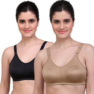 Maroon Women Minimizer Non Padded Bra