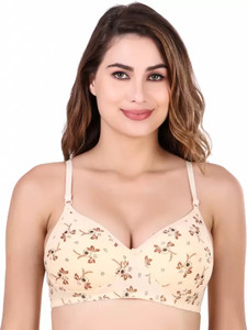 CALCADOS Stylish Women T-Shirt Lightly Padded Bra