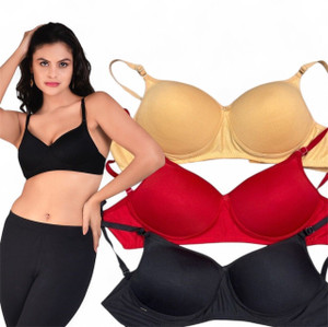 VETPINS Women Push-up Lightly Padded Bra
