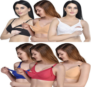 AVLVI CARE PREMIUM Women Maternity/Nursing Non Padded Bra