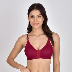 PZ ENTERPRISE Women's Super PC Cotton Lycra Free Size Non Padded Front Hook Bra Women Everyday Non Padded Bra