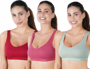 B-SOFT B-SOFT Molded MSB-204 Sports Bra For Women Women Sports Non Padded Bra