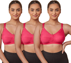 maashie M307 Non Padded Everyday Minimizer Bra RN-RN-RN Women Full Coverage Non Padded Bra