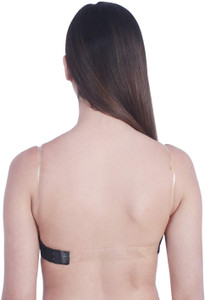 atox 990 Backless Bra Black Women Push-up Lightly Padded Bra