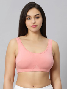 BlueNixie bra for Women , sport bra, non padded tshirt bra Women Sports Non Padded Bra