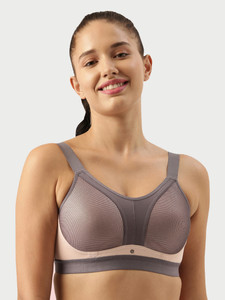 Enamor Full Coverage, Wirefree SB25 Bounce Control High-Impact Women Sports Lightly Padded Bra