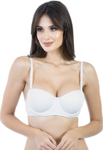 Envie Women's Padded Modal Bra/Under-Wired, Strapless, T-Shirt Bra Ladies Daily Use Padded Bra Women Balconette Lightly Padded Bra