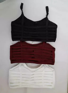 Trustizen Women Bralette Lightly Padded Bra