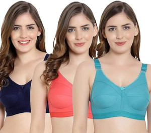 Avyaya Women Bra Women Full Coverage Non Padded Bra
