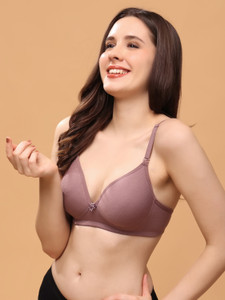Floret Convertible Straps T-Shirt Bra Lightly Padded & Medium Coverage Women Bralette Lightly Padded Bra