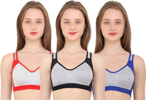 Wonkey Women Sports Non Padded Bra