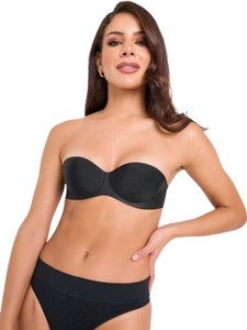 Wave Fashion Wireless Non Slip Underwear Bras Women Bandeau/Tube Heavily Padded Bra