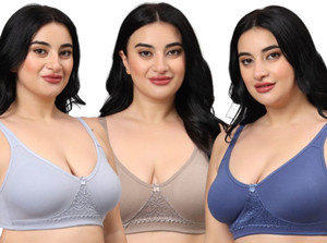 Funahme Ashima Women Full Coverage Non Padded Bra