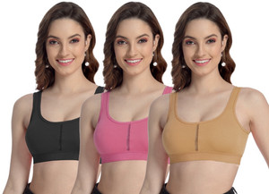 BOOMSHY Sports Paded Bra with Removable Paded Bra Women Sports Lightly Padded Bra Women Sports Lightly Padded Bra