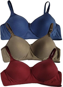 Hothy Padded Bra Women Push-up Lightly Padded Bra