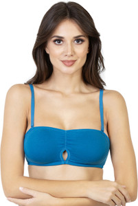 Envie 1027 Women's Cotton Bralette Bra/Non Padded, Key Hole Bra Women Bralette Non Padded Bra