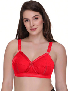 SONA Women's Perfecto Cotton Full Coverage Plus Size Non-Padded Wirefree Everyday Bra Women Full Coverage Non Padded Bra