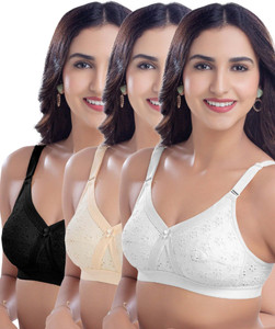 Brida Ladies Innerwear Barsa Women Full Coverage Non Padded Bra