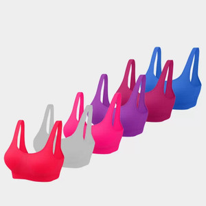 Dharma Air Sports Bra (Free Size, Fits Best- 28-34) Women Sports Non Padded Bra