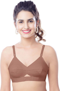 Brida Ladies Innerwear women cotton bra Women Full Coverage Non Padded Bra