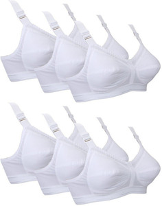 Hothy Cotton Women Full Coverage Non Padded Bra