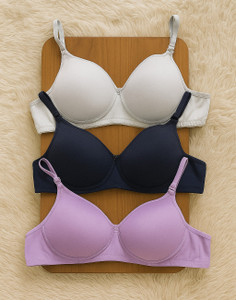 15 PLUS NEVY MOUSE GREY MOVE Women T-Shirt Lightly Padded Bra