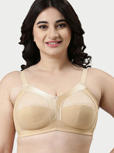 Enamor Full Coverage, Wirefree A014 Super Contouring M-frame Full Support Fab-Cool Women Full Coverage Non Padded Bra