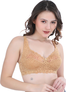 COLLEGE GIRL Blush Women Bralette Non Padded Bra