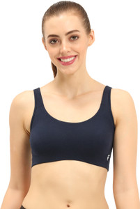 Envie Women Molded Cotton U-Back Sports Bra/ Non Padded, Non-Wired Sports Bra Women Sports Non Padded Bra