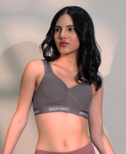 BODYSIZE Women Sports Heavily Padded Bra