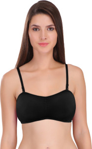 Featherline Everyday Seamless Remoable Lightly Padded Multiway Straps Women Bandeau/Tube Lightly Padded Bra