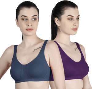 Vanila B Cup Size Seamless and Comfortable Cotton Slip-On(Size 32, Pack of 2) महिलाओं के लिए ब्रा