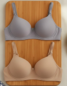 Lencho Everyday Seamless Comfort Women T-Shirt Lightly Padded Bra