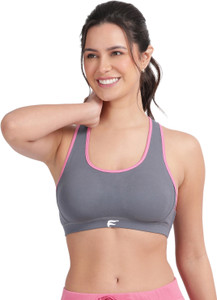 Envie 1050 Women Lightly Padded Sports Bra/Wirefree Removable Pad Racerback Sport Bra Women Sports Lightly Padded Bra