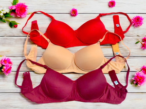 Anamta Pack of 3 Lightly padded bra महिलाओं के लिए ब्रा